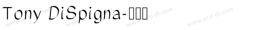 Tony DiSpigna字体转换